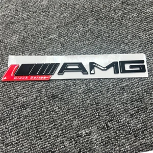 NEW Red Black series Letters Trunk Emblem Badge Sticker For Mercedes Benz AMG - Picture 1 of 3