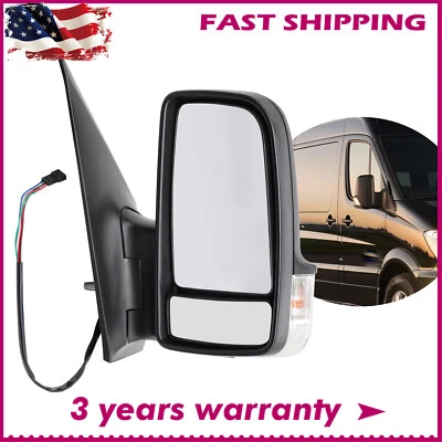 For 2006-17 Mercedes Freightliner Dodge Sprinter 2500 3500 Right Side Mirror - Image 1 of 4