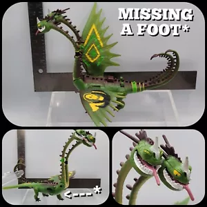 How to Train Your Dragon Barf & Belch Zippleback Figure Toy 2013 - MISSING FOOT - Picture 1 of 14