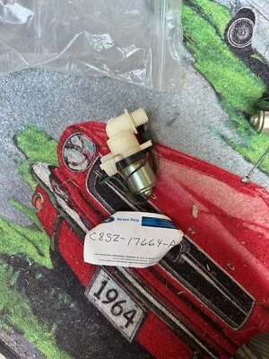 NOS 1968 1969 1970 Ford Thunderbird Windshield Washer Pump Motor C8SZ-17664A - Image 1 of 2