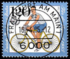 738 Berlin gestempelt Jahrgang 1985 Vollstempel Est mit Gummi Fahrrad Jugend / 3