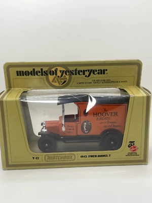 Matchbox Models of Yesteryear Y-12 "1912 FORD MODEL T" Van Hoover 75 yrs - Image 1 of 4