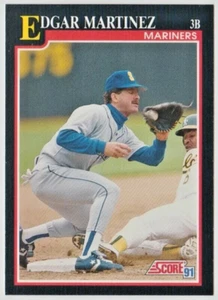 1991 Score #264 Edgar Martinez 3rd Base Seattle Mariners FREE shipping - Picture 1 of 1