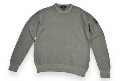 Men's Belstaff Sweatshirt Pullover Wool Gray Sweater Size S - Image 1 of 4