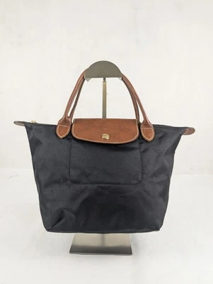 Longchamp Le Pliage Black Bag – Classic Nylon Handbag , Preowned, Ships Fast! - Image 1 of 4
