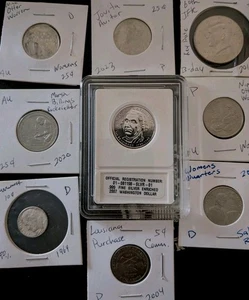 .999 Silver Washington Dollar 2007 Lot 5 + 1 Surprise Coin - Picture 1 of 4