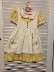 Vintage Lemon Dress Size 6 - Picture 1 of 3