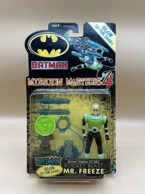 Batman Mission Masters 4 Glow in the Dark Rocket Blast Mr. Figura de acción Freeze Foto 1 de 4