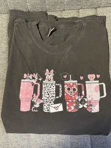 Disney Minnie Stanley Heart/Valentine 3XL Shirt - EUC - Picture 1 of 3