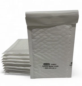 Uline 5x10 #00 Lot Of 25 Pieces Bubble Mailers Padded Envelopes MADE IN THE USA - Picture 1 of 1
