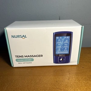 NURSAL TENS Unit Massager Model AS1080 | Rechargeable | Pain Relief Device - Picture 1 of 13