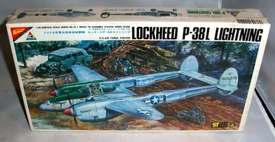 1:48 NICHIMO LOCKHEED P-38L LIGHTNING USAAF AIR FORCE WWII S-4810 NISB - Image 1 of 4