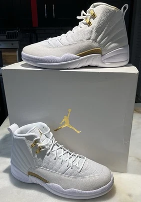 Zapatillas Air Jordan 12 Retro OVO Blanco/Dorado Nuevas en Caja Talla Para Hombre 12 SKU 873864102 Drake Foto 1 de 4