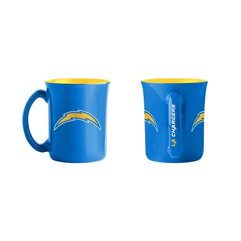 Los Angeles Chargers Boelter NFL 15oz Cafe Coffee Mug(1) FREE SHIP! Cover