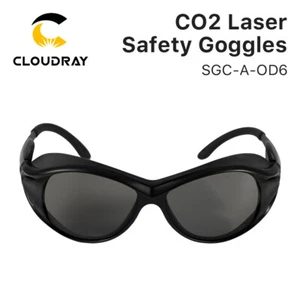 CO2 Laser Schutz Brille Schutzbrille Brille OD4 + 6 + 10,6um VLT:28 % CE - Picture 1 of 6