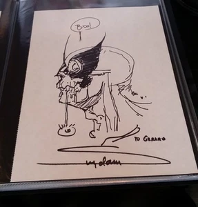 ZOMBIE WOLVERINE DIBUJADO A MANO Y FIRMADO/ARTHUR SUYDAM CON CERTIFICADO DE AUTENTICIDAD (~8x11) - Imagen 1 de 1