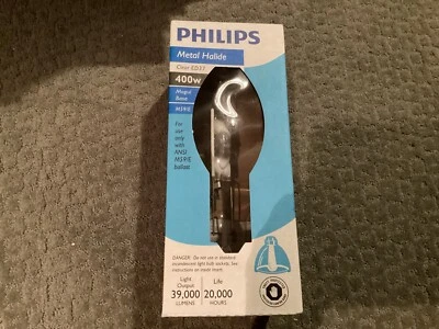 Philips Clear ED28 Mogul Base Metal Halide Lamp - NIB - Image 1 of 2