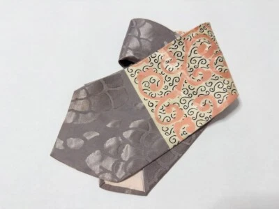 Corbata de seda rosa y púrpura de la década de 1940 para hombre vintage retro Art Deco Segunda Guerra Mundial Rockabilly Foto 1 de 4