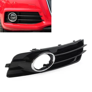 Fit Audi A3 8P S-Line 2009-2012 Right Front Bumper Fog Light Grill Grille Cover - Picture 1 of 8