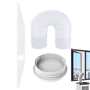 Portable Air Conditioner Window Vent Kit 5.9 Inches/15 Cm Diameter Exhaust Hose - Picture 1 of 14
