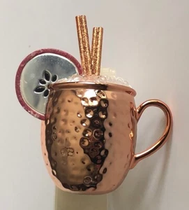 Bath & Body Works Wallflower Plug In Moscow Mule Cocktail Copper Mug - Picture 1 of 4