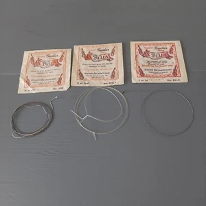 3 PACKS VINTAGE/RETRO "LA BELLA" GUITAR STRINGS - Picture 1 of 10