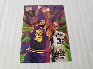 Karl Malone Utah Jazz 1995-96 Ultra Ultra Power #5 Insert Basketball Card! - Picture 1 of 2