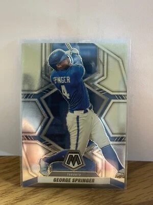 GEORGE SPRINGER 2022 Panini Mosaic Baseball #168 Toronto Blue Jays - Image 1 of 2