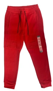 WT02 Herren Fleece Jogginghose - rot - Größe M/L/XL - 18391-1574 - Bild 1 von 6