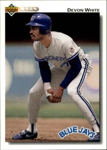Devon White 1992 Upper Deck MLB #352 Baseball Card Toronto Blue Jays - Picture 1 of 2