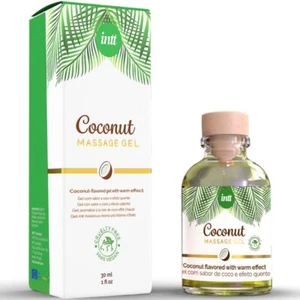 GEL DE MASAJE ERÓTICO VEGANO CON SABOR A COCO Y EFECTO CALOR 📦DISCRETO ✅24H - Imagen 1 de 1