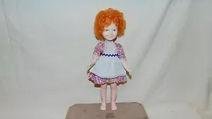 VINTAGE KNICKERBOCKER KUNSTSTOFFPUPPE 11 ZOLL GROSS H27 - Bild 1 von 9