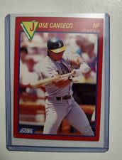 1989 Score 100 Hottest Players - #1 Jose Canseco