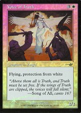 MTG - Nemesis - Voice of Truth - Foil - Various Conditions