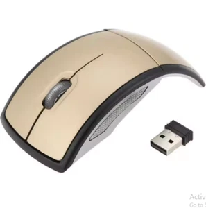 Wireless Folding Mouse 2.4GHz - Portable Ergonomic Cordless Mice PC & Laptop. - Picture 1 of 16