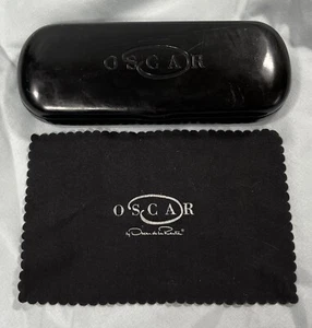 Vintage Oscar de la Renta Eyeglasses Glasses Case - Cleaning Cloth - Hard Case - Picture 1 of 11