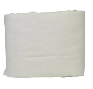 1 Pottery Barn Belgian Flax Linen Curtain Drape 100x84 Classic Ivory OB - Picture 1 of 7