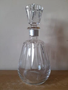 Thomas Hine France Cognac Crystal Decanter By Baccarat - Picture 1 of 8