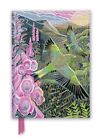 Annie Soudain Foxgloves And Finches Foiled Journal  New Notebook  Blank Book