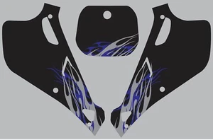Graphics for 1993-1995 Yamaha YZ250 YZ 250 Number Plate stickers Decals - Picture 1 of 1