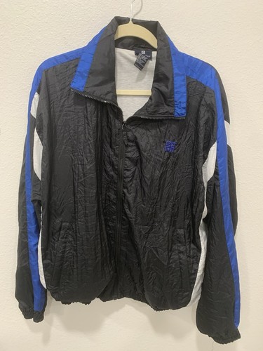 Giacca da pista vintage Givenchy Activewear uomo taglia L multicolore foderata con zip