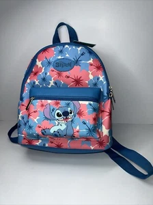 Disney Stitch Mini Rucksack Hawaii Hibiskus Blumen - Bild 1 von 5