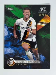 Topps Apex MLS 2016 verde #30 Robbie Rogers 06/50 - Imagen 1 de 2