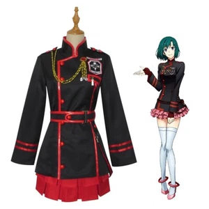 D.Gray-Man Lenalee Lee Cosplay Costume Exorcist Black Order Nine Unit Dress - Picture 1 of 5