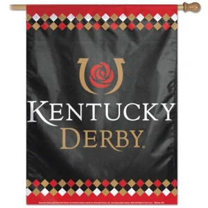 KENTUCKY DERBY 28"X40" BANNER FLAG NEW WINCRAFT 🏇🏿 - Picture 1 of 1