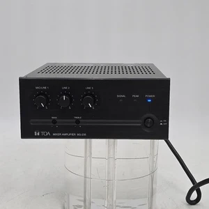 TOA BG-235 Mixer Amplifier 35 Watt 70 Volt Speaker Output BG-235 - Picture 1 of 5