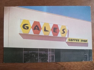 c1960s Rohm & Haas Plexiglas ad, Gales Coffee Shop - Picture 1 of 2