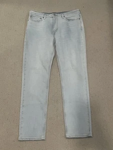 Levis 511 Jeans Slim Fit Light Wash Stretch Denim Mens 36x32 Blue Mens - Picture 1 of 8