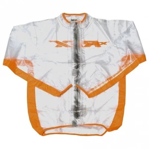 Race Fx - Chaqueta - Juvenil - Lluvia/Húmedo - Transparente con Naranja - Imagen 1 de 1