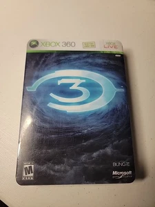 CIB Halo 3 Edición Limitada - Libro Manual Steelbook Microsoft Xbox 360 - Imagen 1 de 9